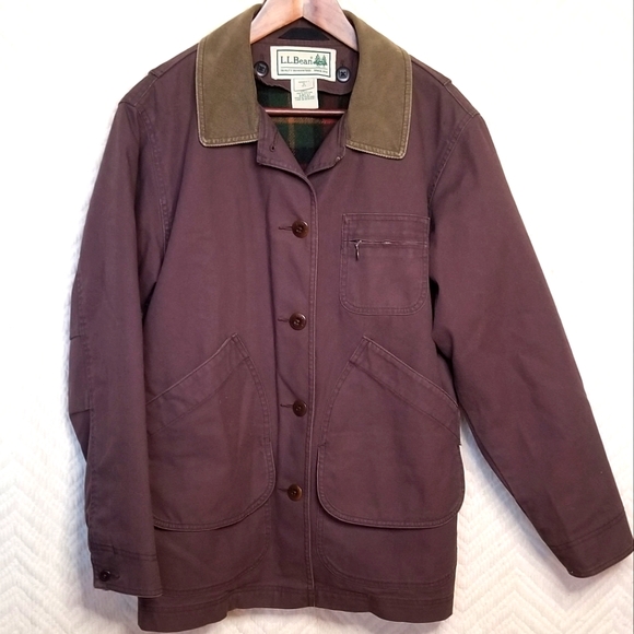 L.L. Bean Jackets & Blazers - Vintage L.L. Bean Canvas and Flannel Jacket